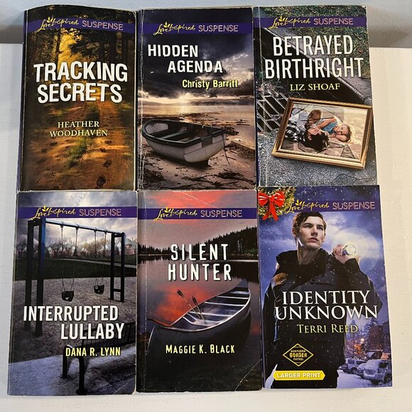 Lot of 22 "Harlequin Love Inspired Suspense" Paperback Novels - Good condition! - Picture 6 of 7